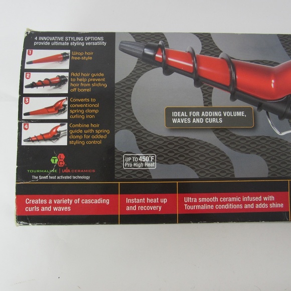 Lava Flo Ceramic Conical Styler 4in1 - Picture 8 of 8